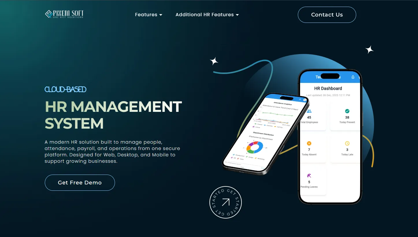 Homepage Screenshot