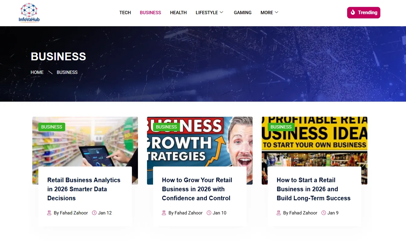 Homepage Screenshot 2
