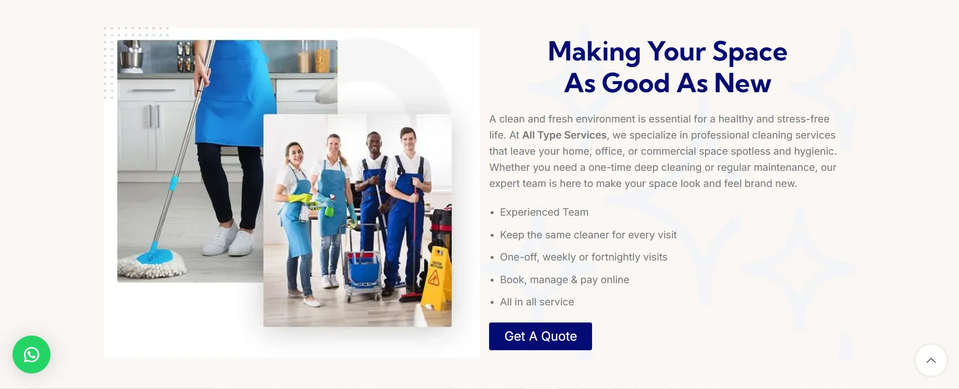 Homepage Screenshot 2