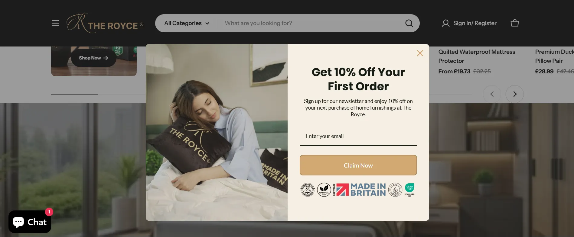 Homepage Screenshot 2