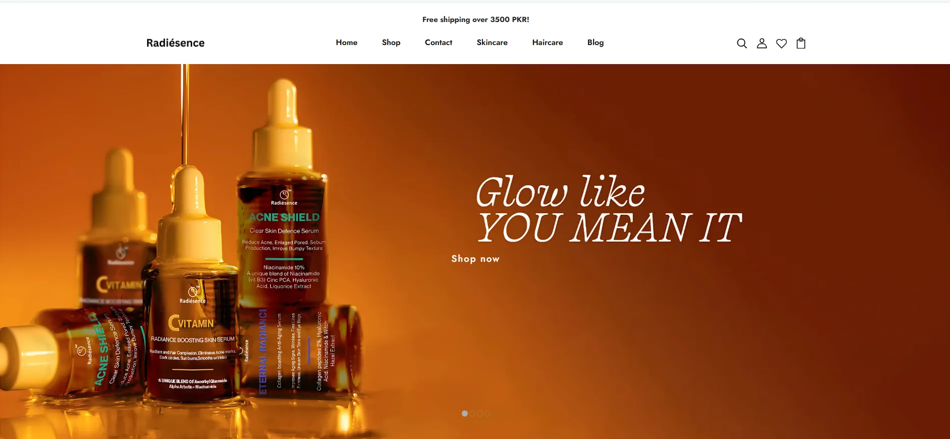 Homepage Screenshot