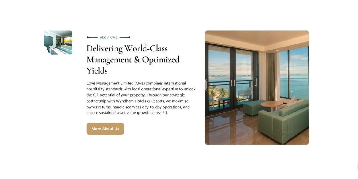 CML Website - About and Management Services